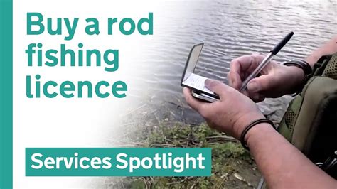 Buy a rod fishing licence .